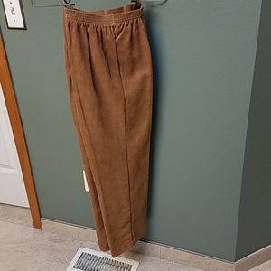 Brown 100% polyester pant